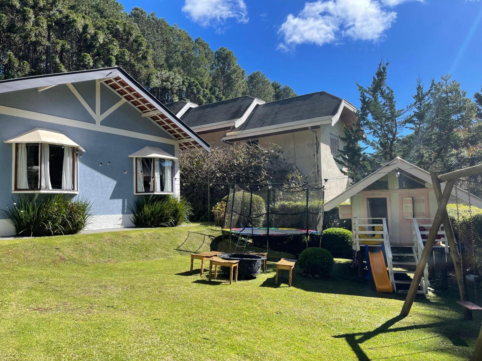 Casa Azul Campos Do Jordao Villa Buitenkant foto